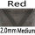 Red 2.0mm Medium