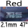 Red 2.1mm 47°