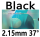 black 2.15 mm 37°