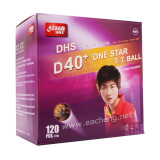 120 PCS DHS 1-Star D40+ Table Tennis Balls