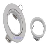 Spotlight Fixture down light fittings lamp shades High quality Aluminum White/Silver