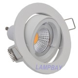 Spotlight Fixture down light fittings lamp shades High quality Aluminum White/Silver