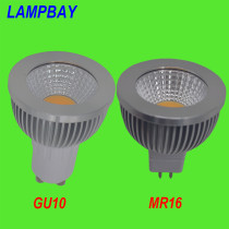 LED spotlights 5W GU10 85-265V and MR16 12V bulbs 500 lumens replace to 50W halogen downlight