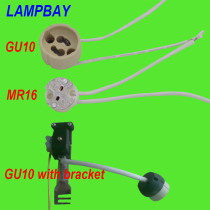 GU10 MR16 socket spotlight base GU10 holder with bracket