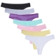 Closecret Women's Simple and Comfortable Thong(Set of 7)