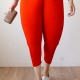 Fried Chicken Pants 2017 Ladies Fashion Loose Fancy Pants(pack of 1,red)