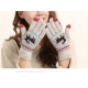 Women’s Winter Warm Thick Knit Phone Texting Touch Screen Gloves Mittens
