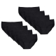 Closecret Women Completely Black Cotton Hipster Panty (Pack of 4)