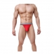 Men's Modal Comfortable G-string Thongs Sexy Low Rise T-Back Underwear Pack of 2