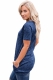 Closecret Navy Heathered Short Sleeve Pocket Tee