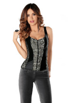2013 New Coming  Full Two Strap Toned Corset  L4049-1