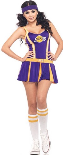 Lakers Cheerleader Costume L1496
