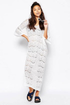 Crochet Oversized Beach Maxi Dress L51283-2