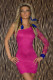 Ladies Elegant Dress Pink L2502-5