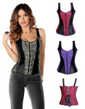 2013 New Coming  Full Two Strap Toned Corset  L4049-1