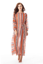 Long Sleeve Arabian Long Robe L51375