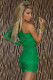 Ladies Elegant Dress Green L2502-7