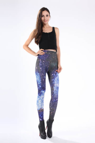Blue Galaxy Leggings L8744
