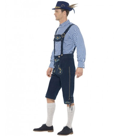 Traditional Deluxe Rutger Bavarian Mens Costume 1019