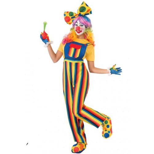 Stripes the Funny Clown Costume