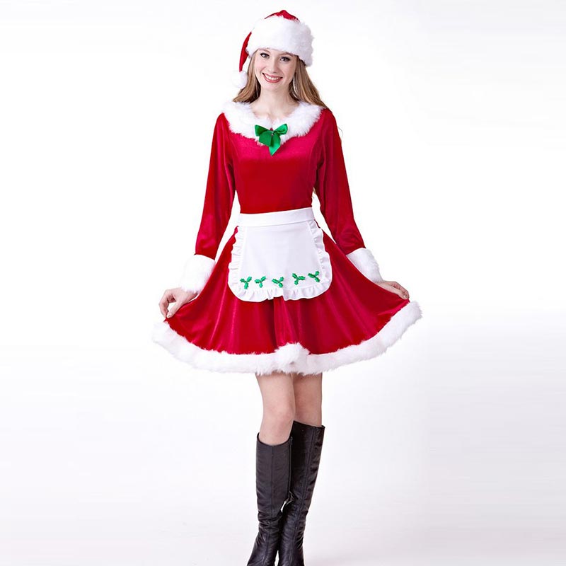 mrs santa claus outfit