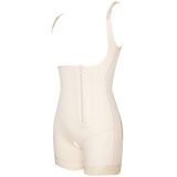 Adjustable Straps Lace Hem Body Shaper With Butt Lifter