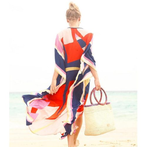 2018 Women'S Beach Pareo Beachwear Dress Cover Up
