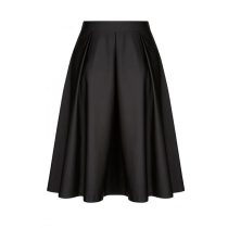 A4 Plus Size A-Line Maxi Skirt