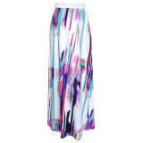 Multicolor Printed Long Skirt