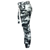 Camouflage Multi-pocket Slim Pants