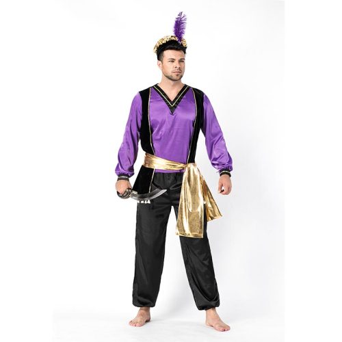 Men Cosply Aladdin Lamp Costume