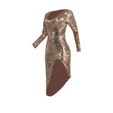 Sequin Irregular Party Dress