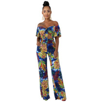 Sexy Off Shoulder Hollow Out Jumpsuit