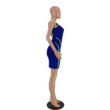 Casual Backless Sleeveless Mini Dress