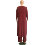 Casual Vest and Trousers with Cloak
