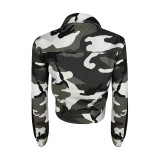 Camouflage Denim Jacket