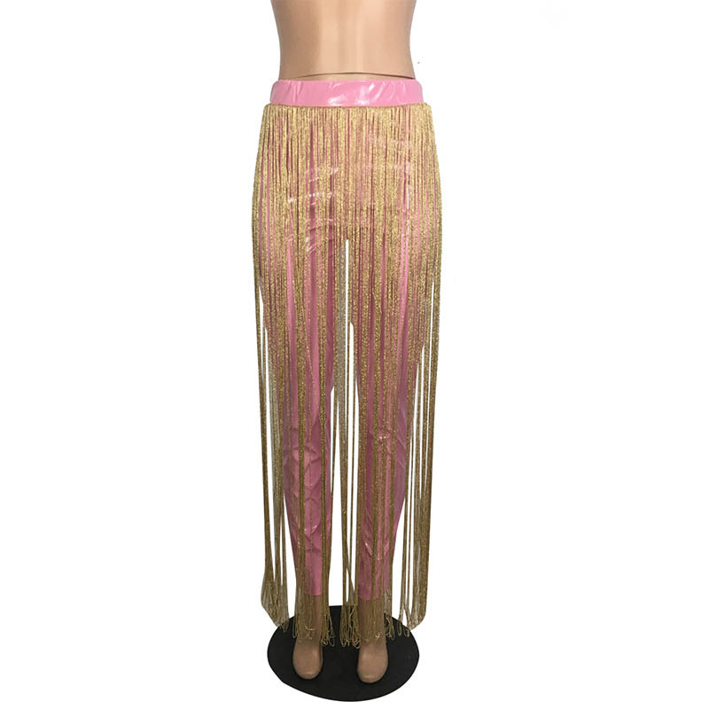 tassel pants