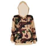Sexy Camouflage Hooded Sweatshirt