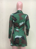 Casual Camouflage Blazer