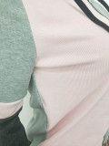 Casual Plush Pleated Cardigan Hoodie Sweatshirt Set