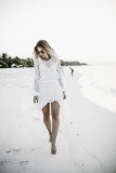 Chiffon Lace Beach Dress