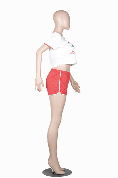 ladies t shirt and shorts set
