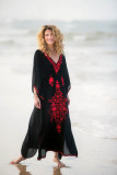 Cotton Embroidered Beach Dress