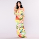 Tropical Lover Dress - Yellow 5016-1