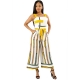 Mustard Seed Wide Legges Straps Jumpsuit