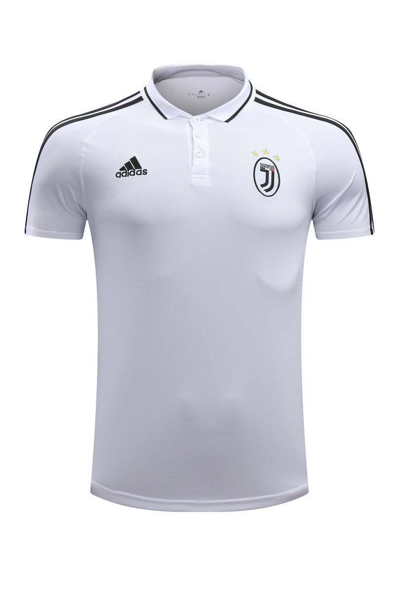 US$ 15.80 - Juventus Polo Shirt White 2017 - www.fcsoccerworld.net