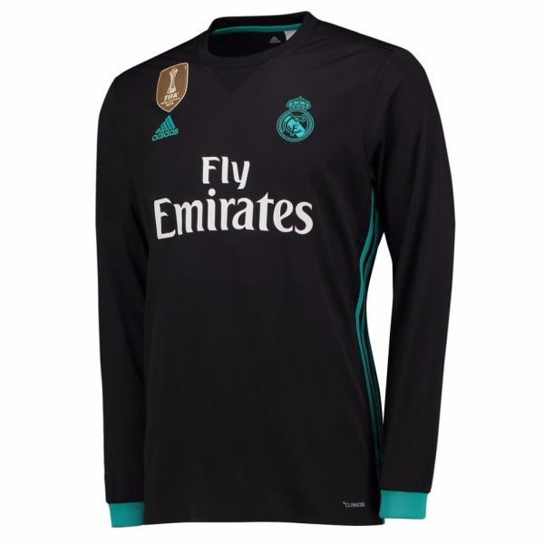 Real Madrid Away Jersey Long Sleeve Men 2017/18