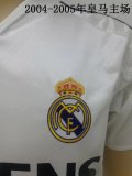 Real Madrid Home Retro Jersey Mens 2003/04