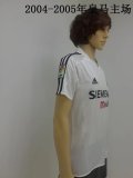 Real Madrid Home Retro Jersey Mens 2003/04