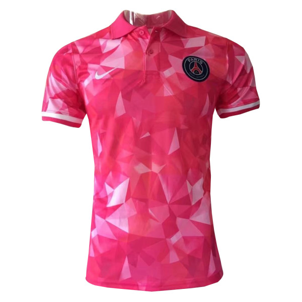 PSG Polo Shirt Diamond Pink 2017
